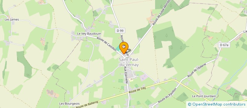 localisation de l'entreprise MERLIN  SAINT-PAUL-DU-VERNAY