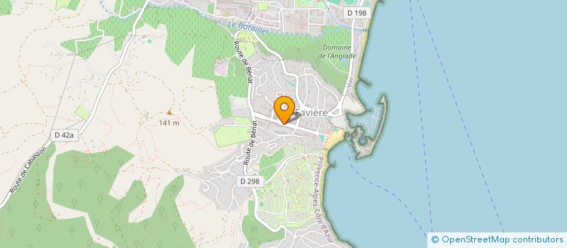 localisation de l'entreprise MERLIN COTE AZUR N 1 à BORMES-LES-MIMOSAS