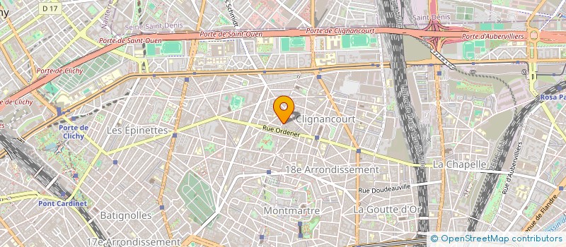 localisation de l'entreprise MERLIN EQUIPEMENT à PARIS