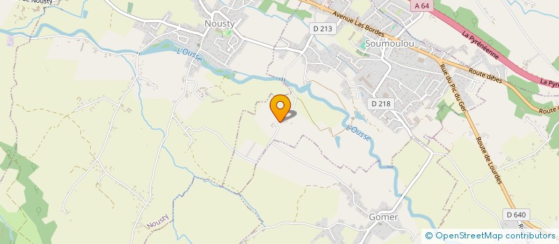 localisation de l'entreprise MERLIN ET FILS à SOUMOULOU