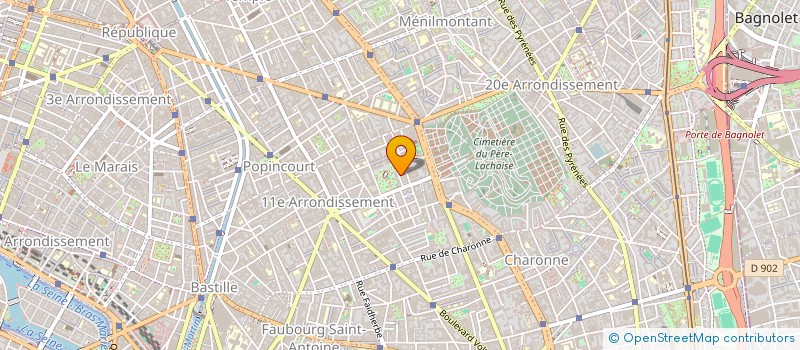 localisation de l'entreprise MERLIN RETOUCHES  PARIS