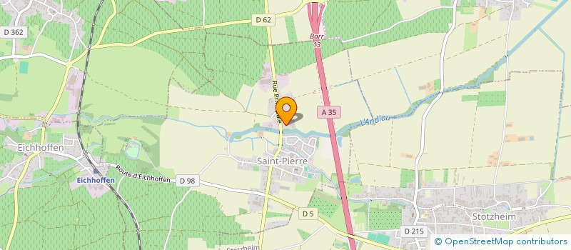 localisation de l'entreprise MERLIN SARL  LE HOHWALD