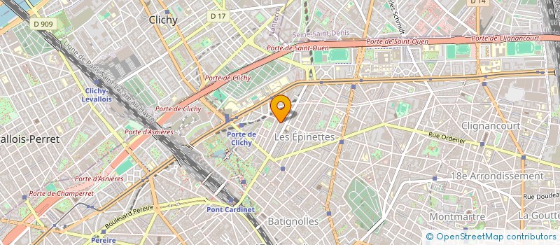 localisation de l'entreprise MERLIN SERVICE à PARIS