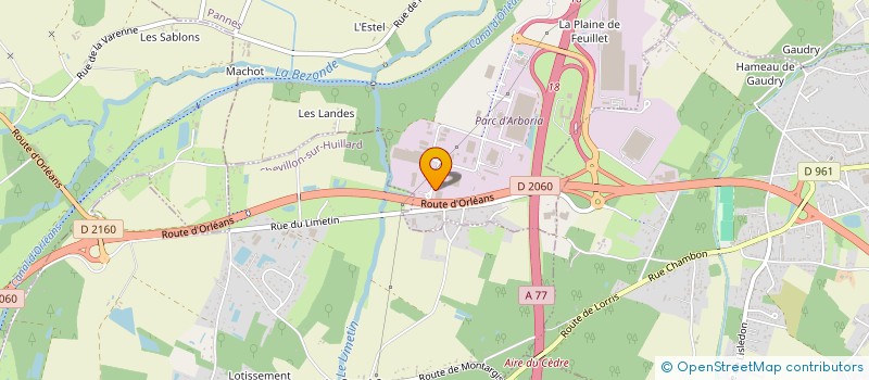 localisation de l'entreprise MERLIN T P à PANNES