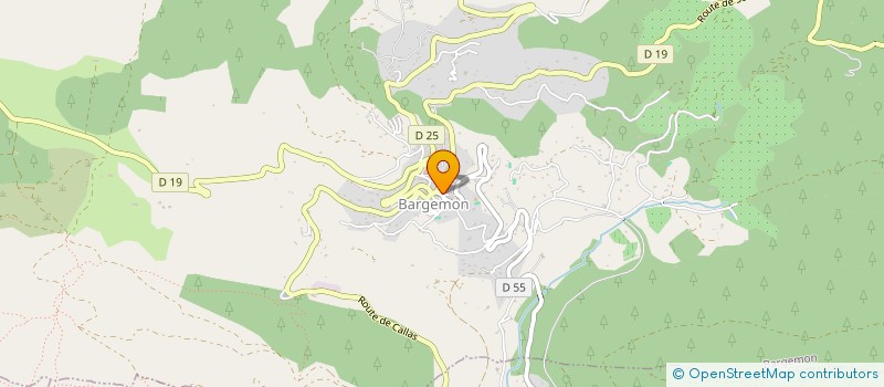 localisation de l'entreprise MERLIN YO  BARGEMON