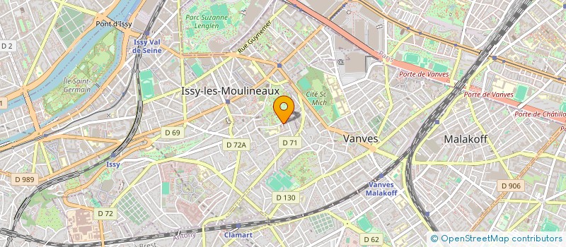localisation de l'entreprise MERLINO à ISSY-LES-MOULINEAUX