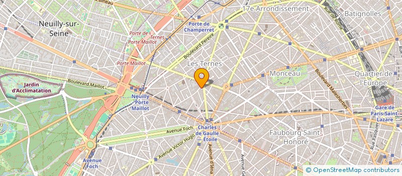 localisation de l'entreprise MERLINTOUR  PARIS