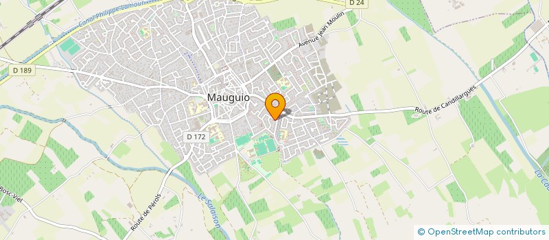 localisation de l'entreprise MERLIOT  MAUGUIO