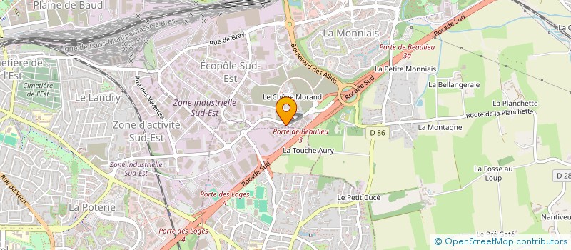 localisation de l'entreprise MERLIPAC  CESSON-SEVIGNE