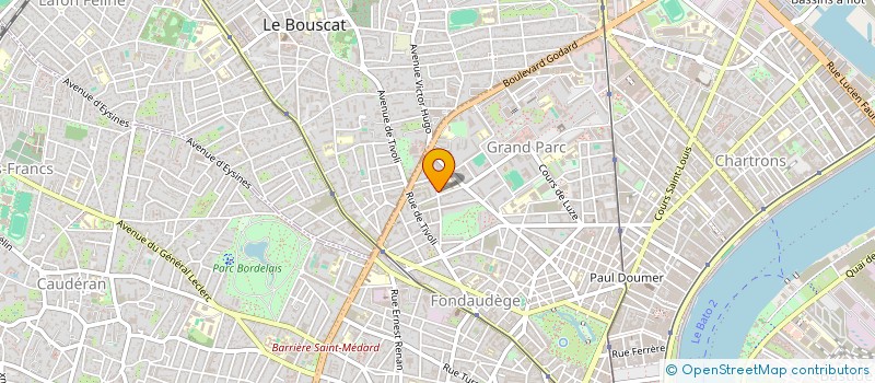 localisation de l'entreprise MERLOT CHIRGYN  BORDEAUX