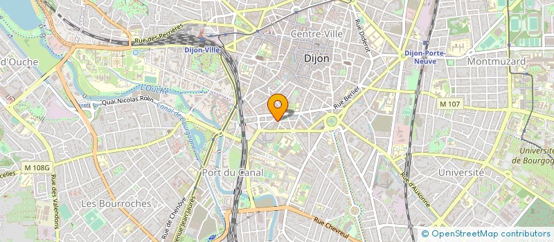 localisation de l'entreprise MERLOT SPORTS à DIJON