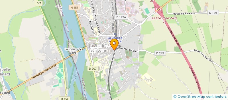 localisation de l'entreprise MERLOT TP à MESVES-SUR-LOIRE