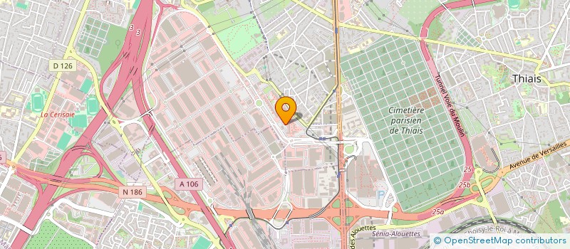 localisation de l'entreprise MERLYTECH  CHEVILLY-LARUE