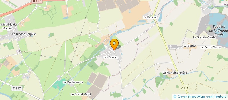 localisation de l'entreprise MERMAID  SAINT-PHILBERT-DE-GRAND-LIEU