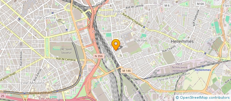 localisation de l'entreprise MERMAIDS à LILLE