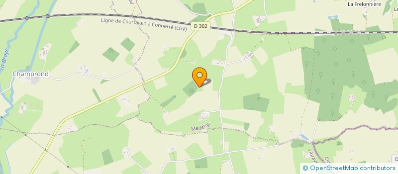 localisation de l'entreprise MERMAL +  LAMNAY