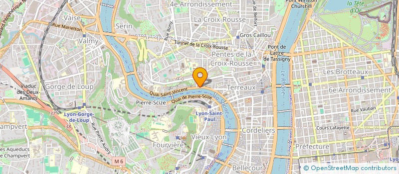 localisation de l'entreprise MERMET à LYON