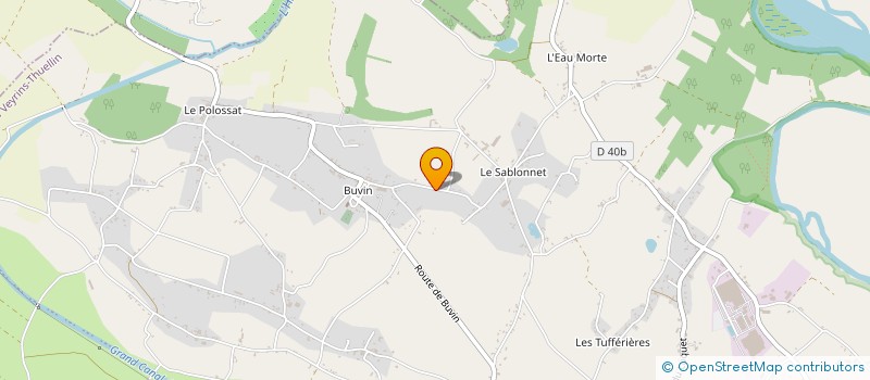 localisation de l'entreprise MERMET ROVING SA à LES AVENIERES VEYRINS-THUELLIN