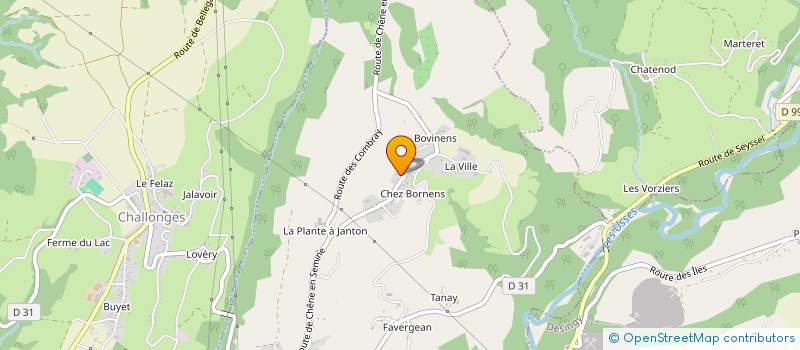 localisation de l'entreprise MERMILLOD-BLARDET IMMOBILIER  USINENS