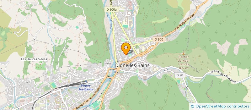 localisation de l'entreprise MERMONT à DIGNE-LES-BAINS