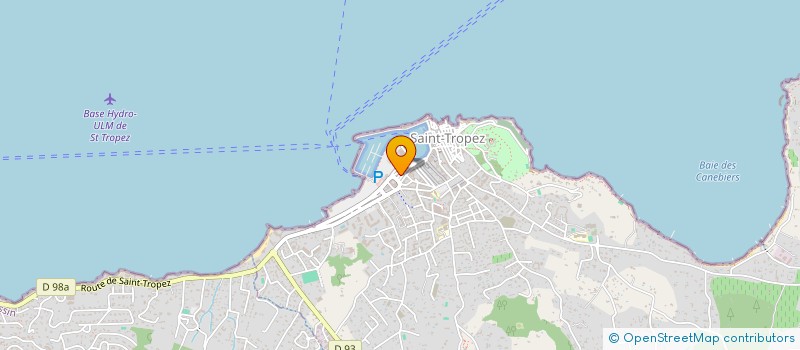 localisation de l'entreprise MERMOZ à SAINT-TROPEZ