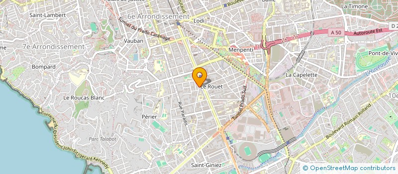 localisation de l'entreprise MERMOZ à MARSEILLE