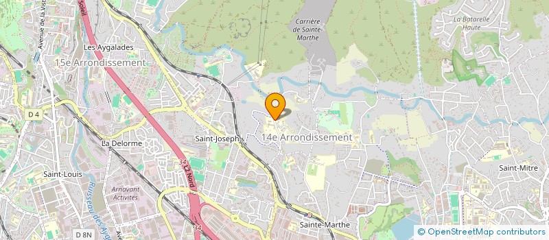 localisation de l'entreprise MERMOZ à MARSEILLE