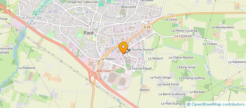 localisation de l'entreprise MERMOZ  PACE