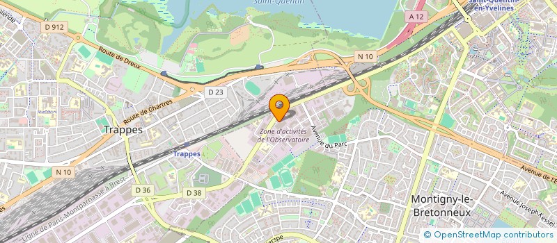 localisation de l'entreprise MERMOZ AUTOMOBLILES à MONTIGNY-LE-BRETONNEUX