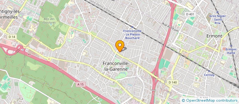 localisation de l'entreprise MERMOZ BATI à FRANCONVILLE