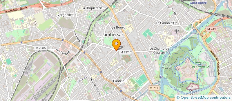 localisation de l'entreprise MERMOZ CAPITAL à LAMBERSART