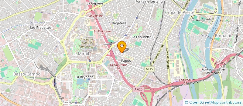 localisation de l'entreprise MERMOZ COM à TOULOUSE