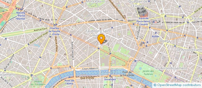 localisation de l'entreprise MERMOZ EB  PARIS