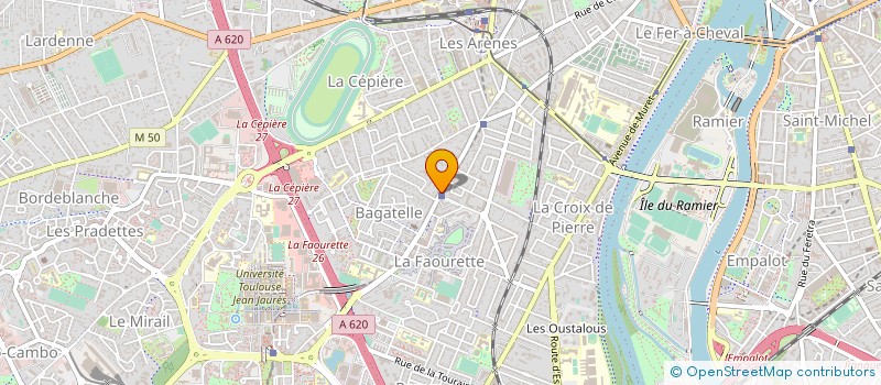 localisation de l'entreprise MERMOZ NATURE VET à TOULOUSE