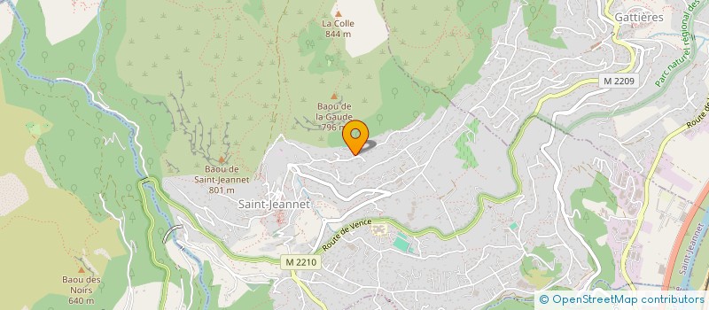 localisation de l'entreprise MERMURAGGIA  SAINT-JEANNET