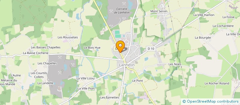 localisation de l'entreprise MERMUS  MESNIL-ROC'H