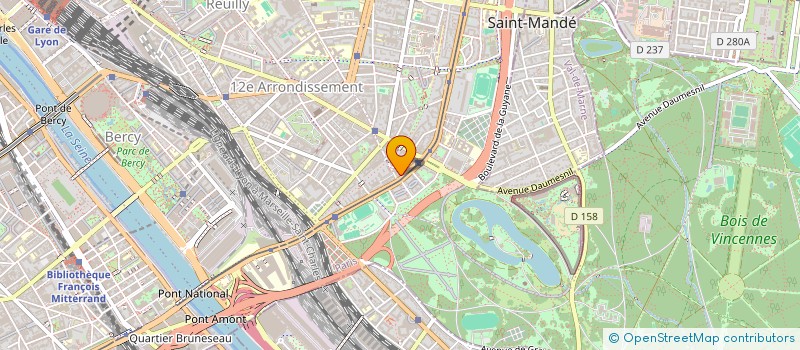 localisation de l'entreprise MERNA DECOR  PARIS