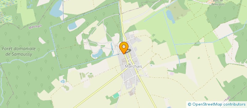 localisation de l'entreprise MERODE  MARCHAIS