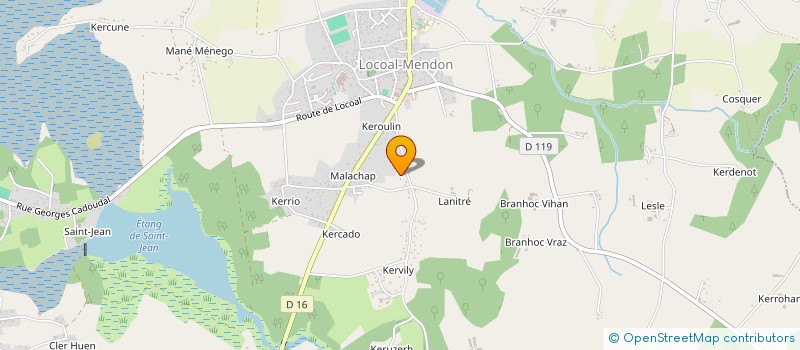 localisation de l'entreprise MEROEL  LOCOAL-MENDON