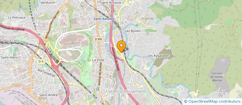 localisation de l'entreprise MEROLLA à MARSEILLE