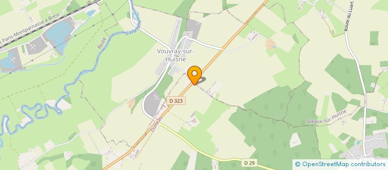 localisation de l'entreprise MERONY  DUNEAU