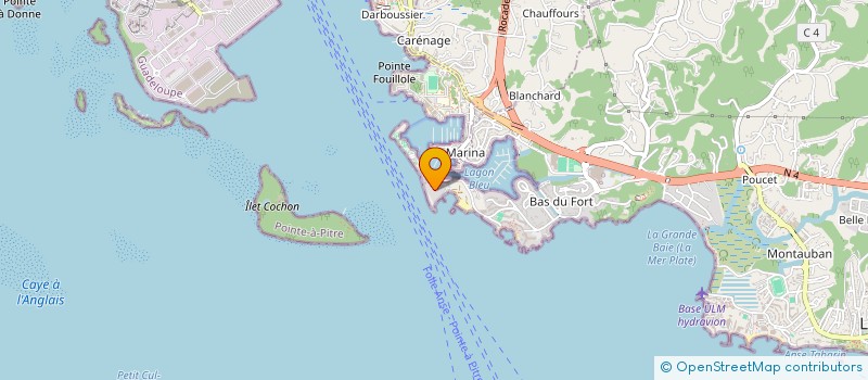 localisation de l'entreprise MEROPE  LE GOSIER