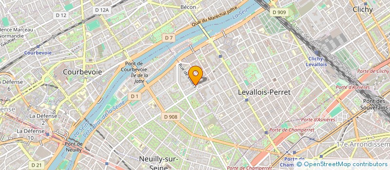 localisation de l'entreprise MEROSINE INVESTMENT à LEVALLOIS-PERRET