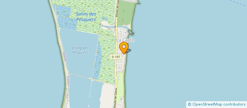 localisation de l'entreprise MEROU CLUB à HYERES