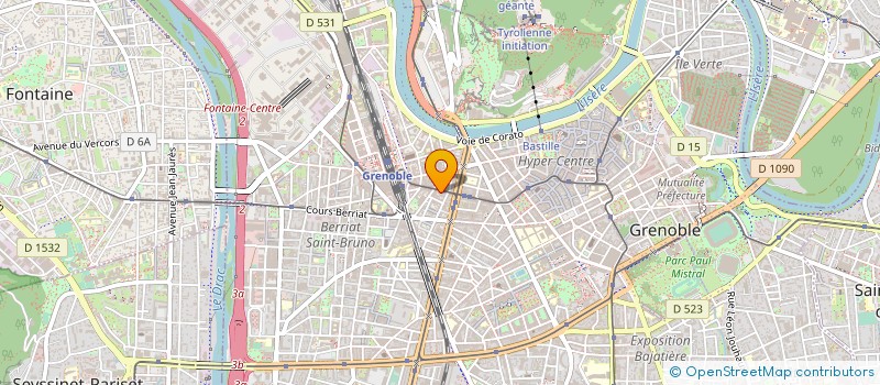 localisation de l'entreprise MEROU YACHTING  GRENOBLE