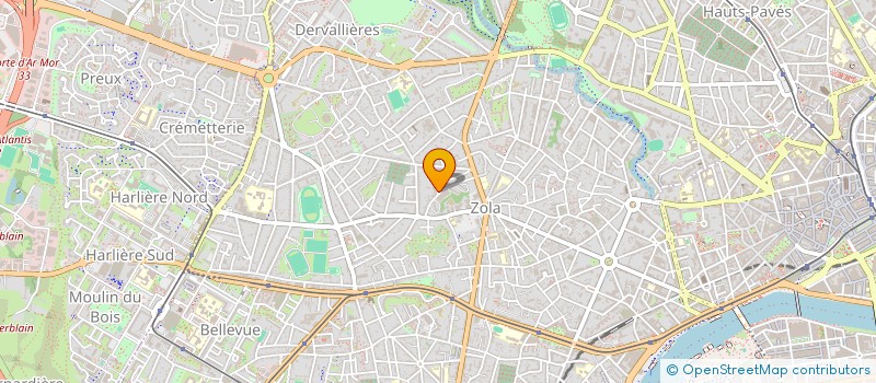 localisation de l'entreprise MEROUX  NANTES