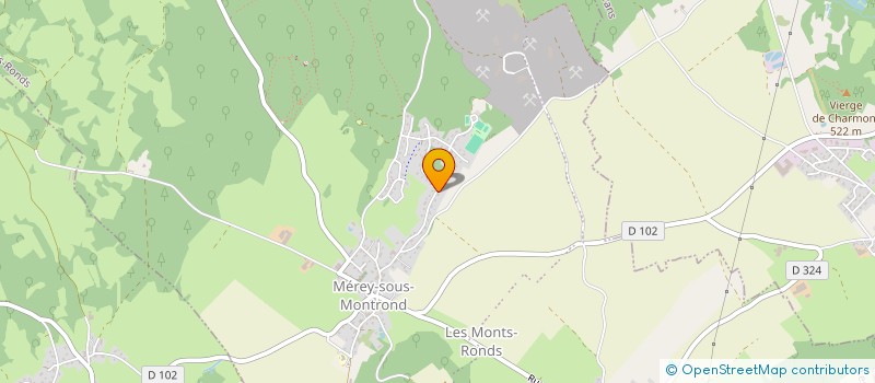 localisation de l'entreprise MERQLAB  GERMEFONTAINE