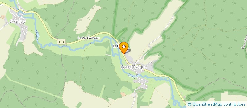 localisation de l'entreprise MERRAIN DU BARROIS à COUR-L EVEQUE