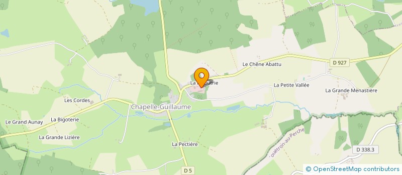 localisation de l'entreprise MERRAIN DU PERCHE à CHAPELLE-GUILLAUME
