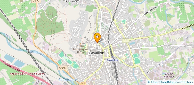 localisation de l'entreprise MERRAOUI  CAVAILLON